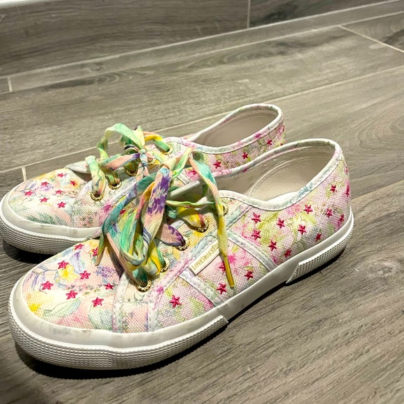 Love shack fancy Superga Shoes size 7 eu 37 1/2 - Picture 2 of 10